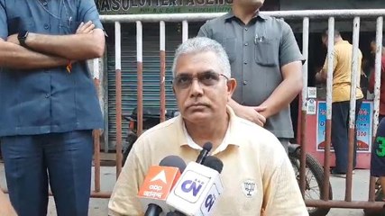 মুখ্যমন্ত্রীর পায়ে চোট লেগেছে না মনে? কটাক্ষ দিলীপ ঘোষের