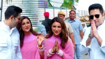 Newly Weds Parineeti Chopra-Raghav Chadha Papped At Udaipur Airport