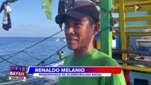 Mga mangingisdang Pinoy, itinataboy ng China Coast Guard papasok ng Scarborough shoal