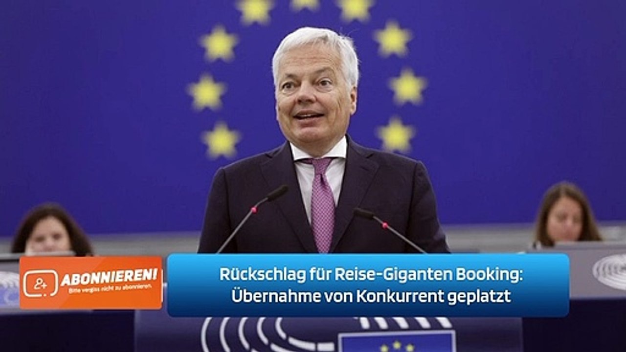 Rückschlag für Reise-Giganten Booking: Übernahme von Konkurrent geplatzt