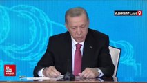 Cumhurbaşkanı Erdoğan: Azerbaycan ile enerji alanındaki ortaklığımız daha da derinleşecek