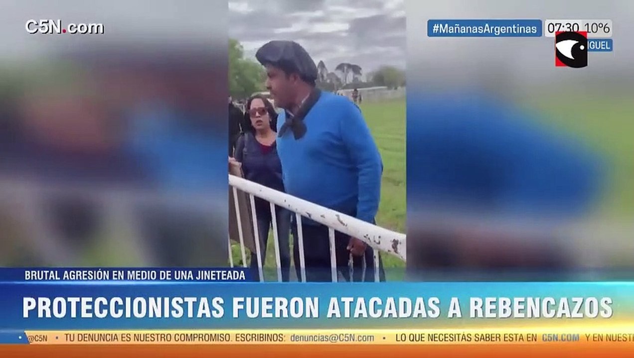 San Miguel: gauchos se enfrentaron con activistas