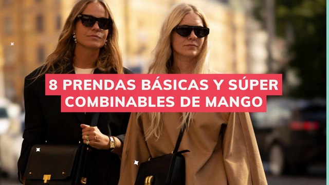 8 prendas básicas y súper combinables de Mango