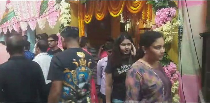 WEST BENGAL DASHMI MAHOTSAV 2023-महाआरती से श्रीरामदेव बाल मण्डल के दशमी महोत्सव का उद्घाटन