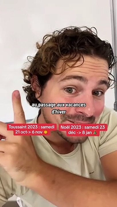 Que dire à part faire ce constat et dire « ah regardez y’a bientôt les vacs » lol