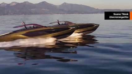 Video: Lamborghini-Yacht ist inspiriert vom stärksten Auto: dem Hybrid Sián