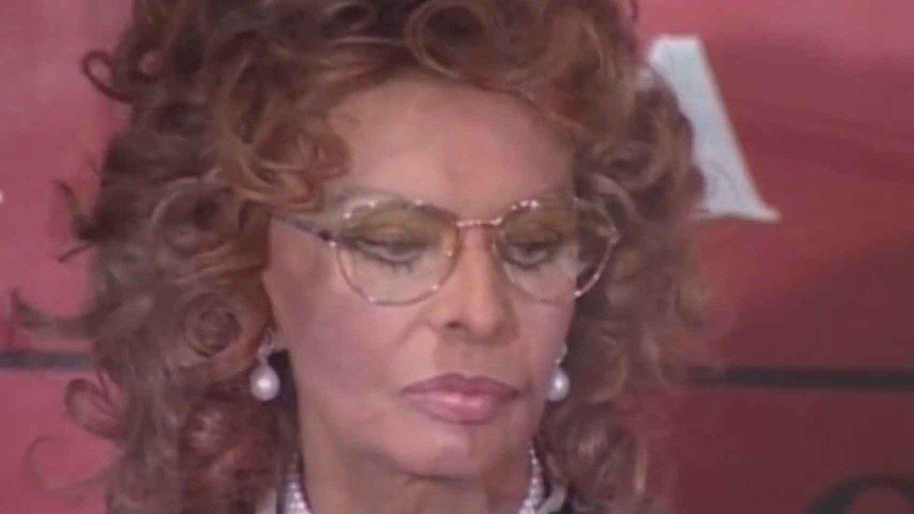 La actriz Sofía Loren sufre una caída a sus 89 años