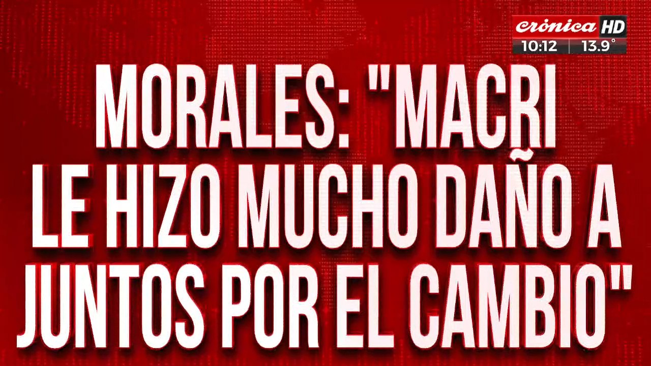 Gerardo Morales polémico: "Macri le hizo mucho daño a JxC"