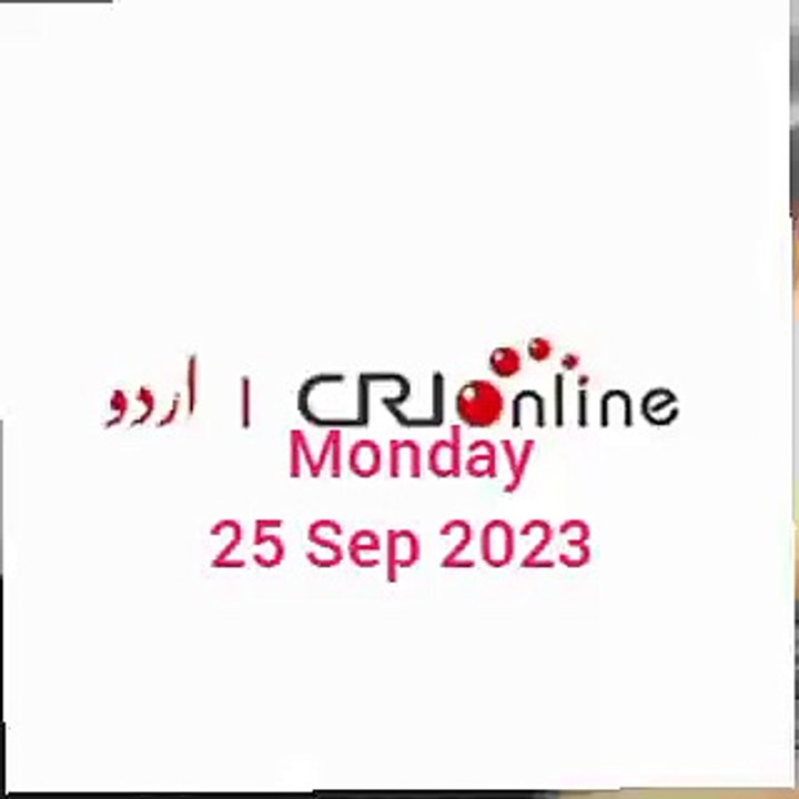 Breaking news CRI Online Urdu News