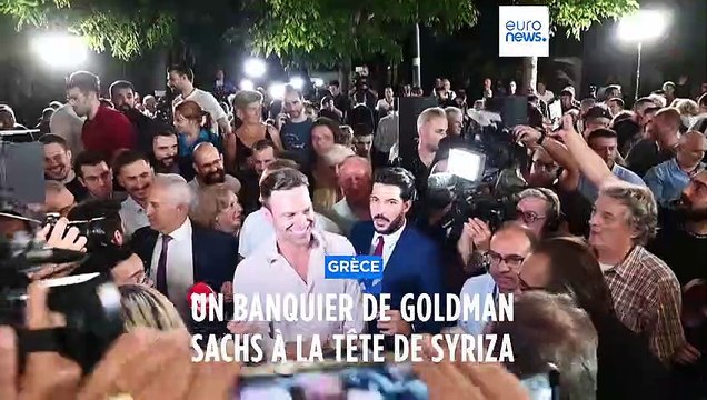 Stefanos Kasselakis, un ancien banquier de Goldman Sachs à la tête de Syriza