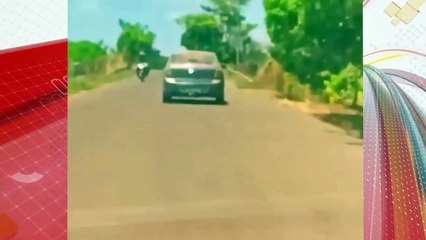 Motorista invade contramão e mata GM; veja flagrante do acidente