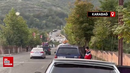 Ermeniler, Karabağ'ı terk ediyor