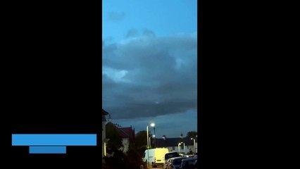 Lights captured on film in Gravesend