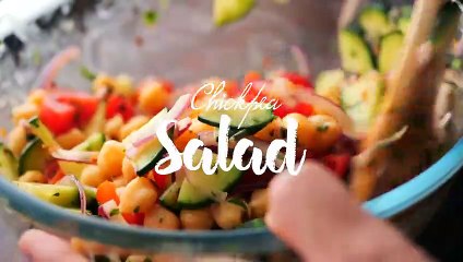 Most Satisfying Protein Packed Chickpea Salad