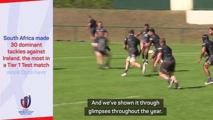 Download Video: All Blacks looking to reach the levels of Ireland and South Africa - Papalii