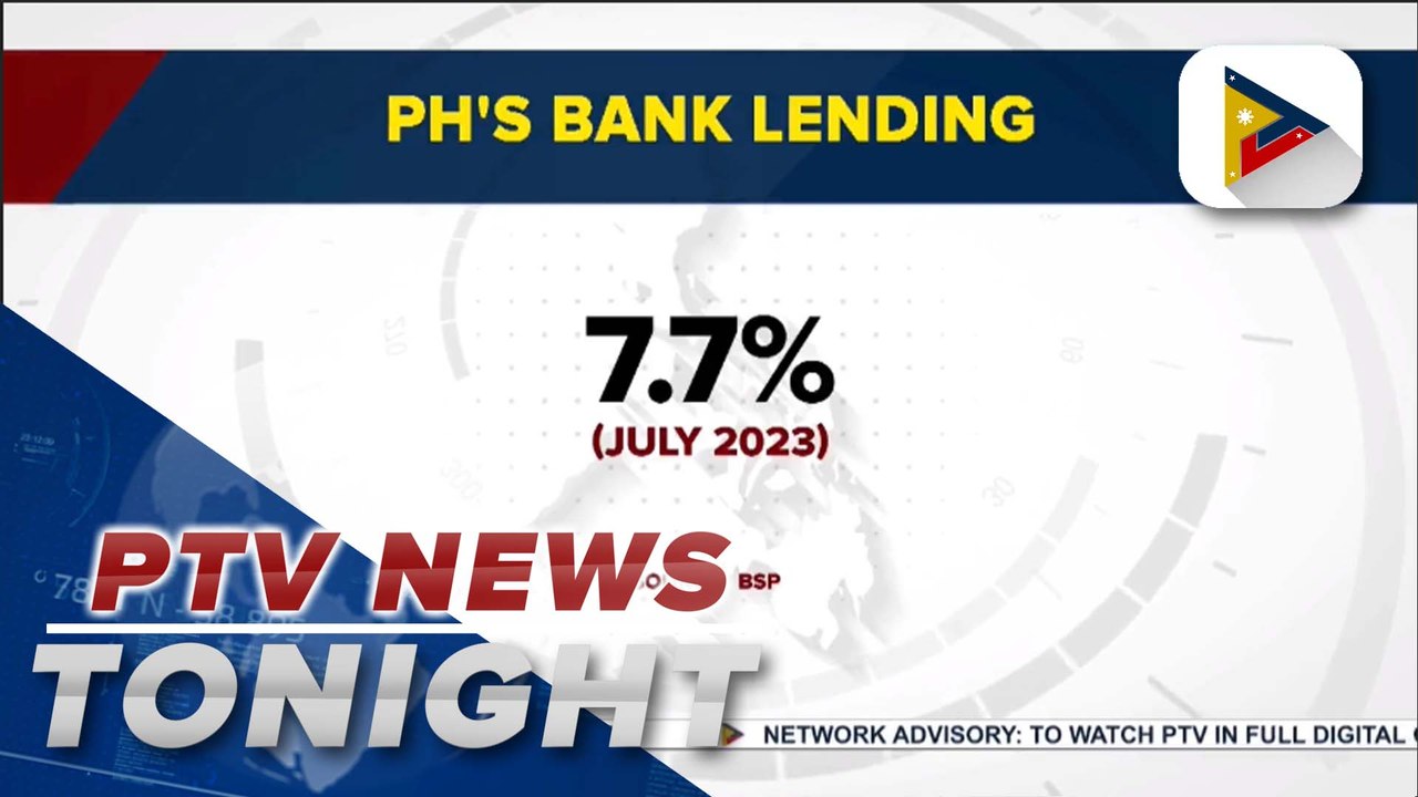 Bank lending grows 7.7% at a slower pace in July