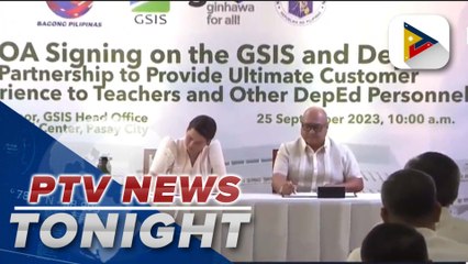 DepEd, GSIS ink MOA to provide better customer service to teachers