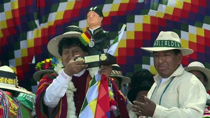 Evo Morales anuncia su postulación a la presidencia