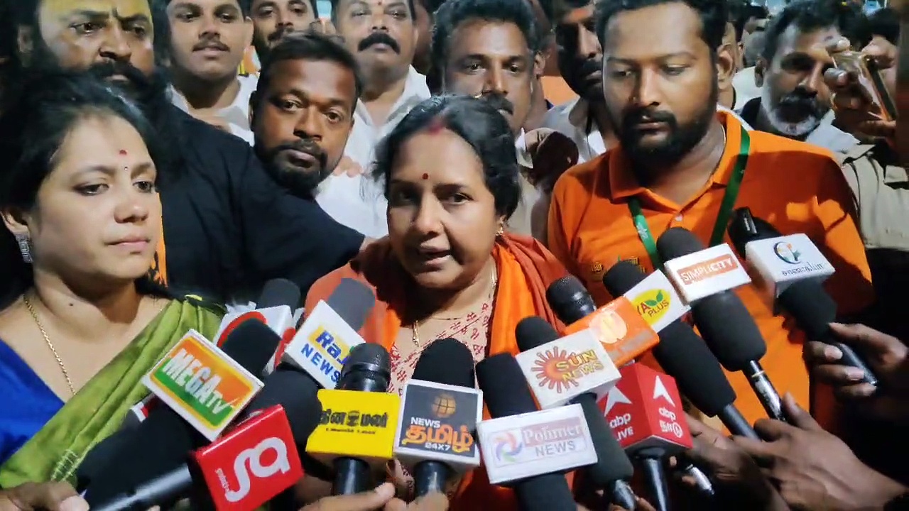 கூட்டணி விவகாரத்தில் கருத்து தெரிவிக்க எங்களுக்கு அதிகாரம் கிடையாது - வானதி சீனிவாசன்