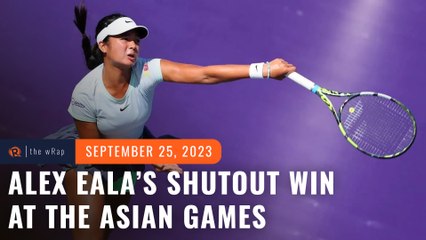Alex Eala scores shutout win in Asian Games debut