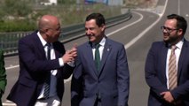 Moreno inaugura los últimos tramos de la Autovía del Almanzora, 