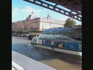 Course en Bateaux Mouches sur la Seine
