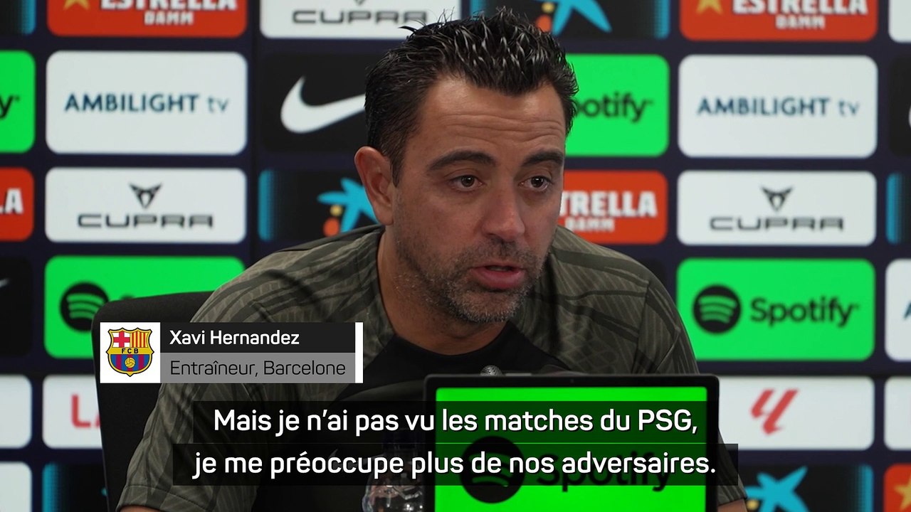 Xavi : "Pas de rancune envers Dembélé, je l'aime toujours autant"
