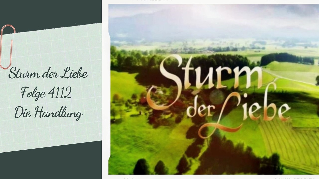 Sturm der Liebe Folge 4112 Überführung - Die Handlung