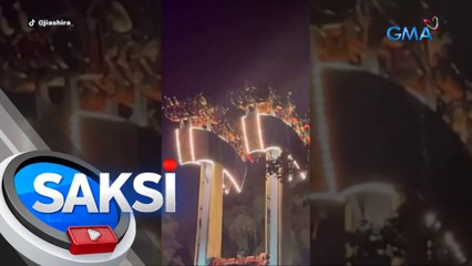 Amusement park ride sa Canada tumirik; mga nakasakay naiwang nakatiwarik nang halos tatlumpung minuto | Saksi