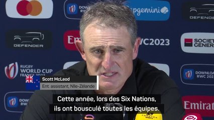 Nouvelle-Zélande - McLeod : "Lors des Six Nations, l'Italie a bousculé toutes les équipes"