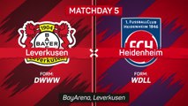 Leverkusen thrash Heidenheim to continue scintillating Bundesliga form