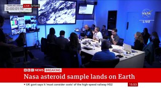 Sample of Solar System’s most dangerous asteroid lands on Earth – BBC News