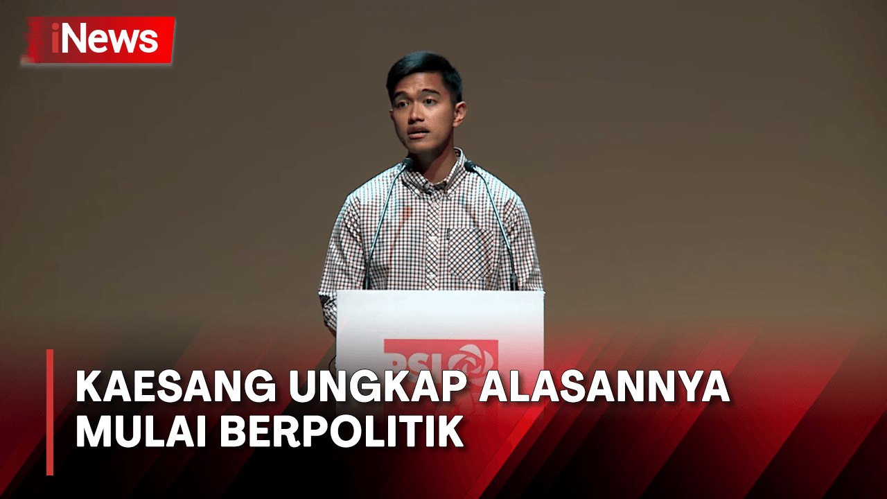 Ketua Umum PSI Kaesang Pangarep Ungkap Alasannya Masuk ke Dunia Politik