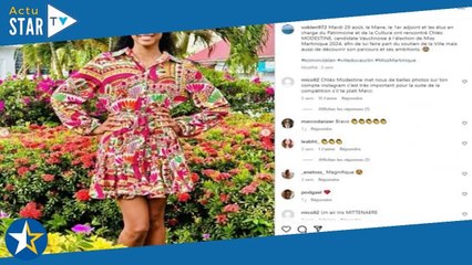 Miss France 2024  qui est Chléo Modestine, la superbe Miss Martinique