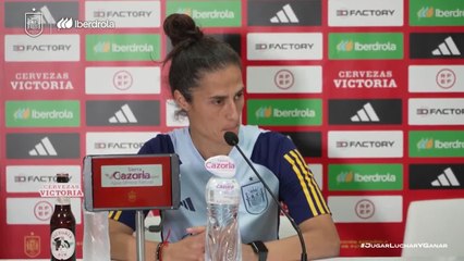 Rueda de prensa de Montse Tomé, previa al España vs. Suiza