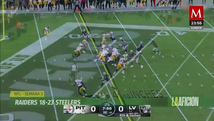 Steelers estropean debut en casa de Raiders