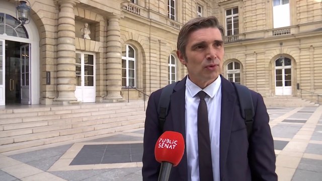 Les premiers pas au Sénat de Jean-Marc Vayssouze-Faure, nouveau sénateur PS du Lot