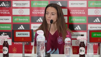 Rueda de prensa de Aitana Bonmatí y Mariona Caldentey, previa al España vs. Suiza