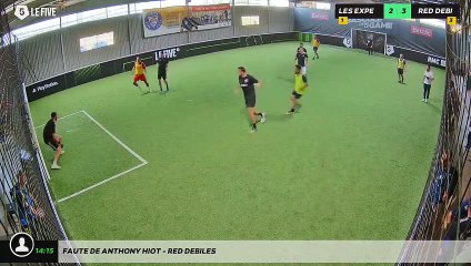 Faute de Anthony Hiot - RED DEBILES