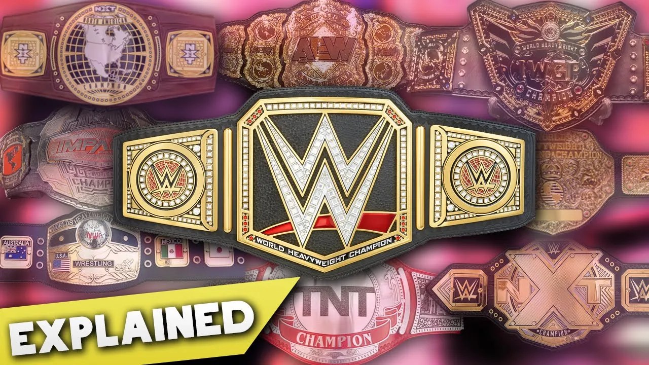 How WWE Championship Belts Are Made And The History Of Title Belts, Explained video Dailymotion
