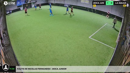 Faute de Nicolas Fernandes - BOCA JUNIOR