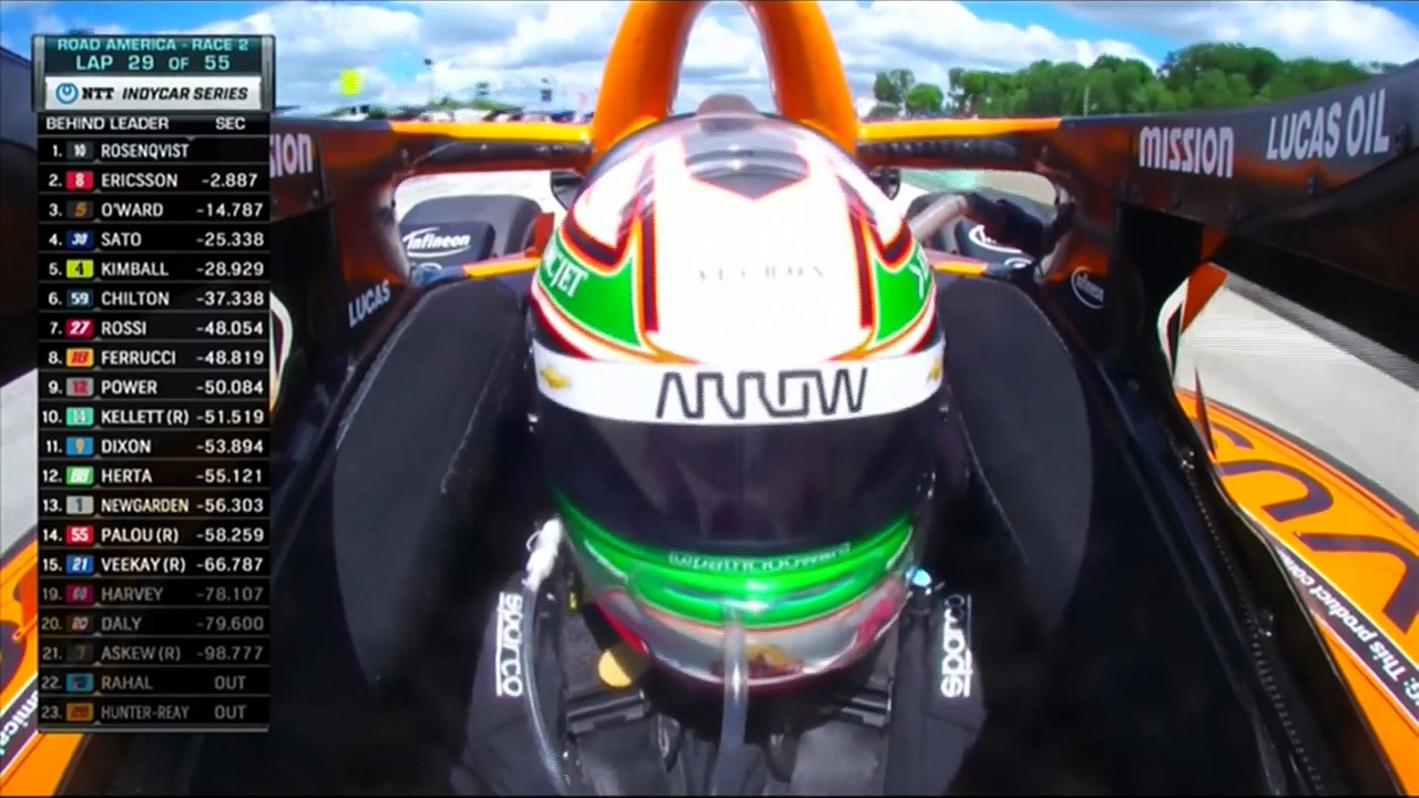 Indycar series r4 Road America 2 HDTV1080p 12 juillet 2020