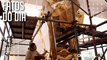 Círio 2023: Berlinda de Nossa Senhora de Nazaré passa por manutenções finais