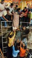 राजकोट : सर्वेश्वर चौक पर स्लैब गिरा, 25 लोग घायल