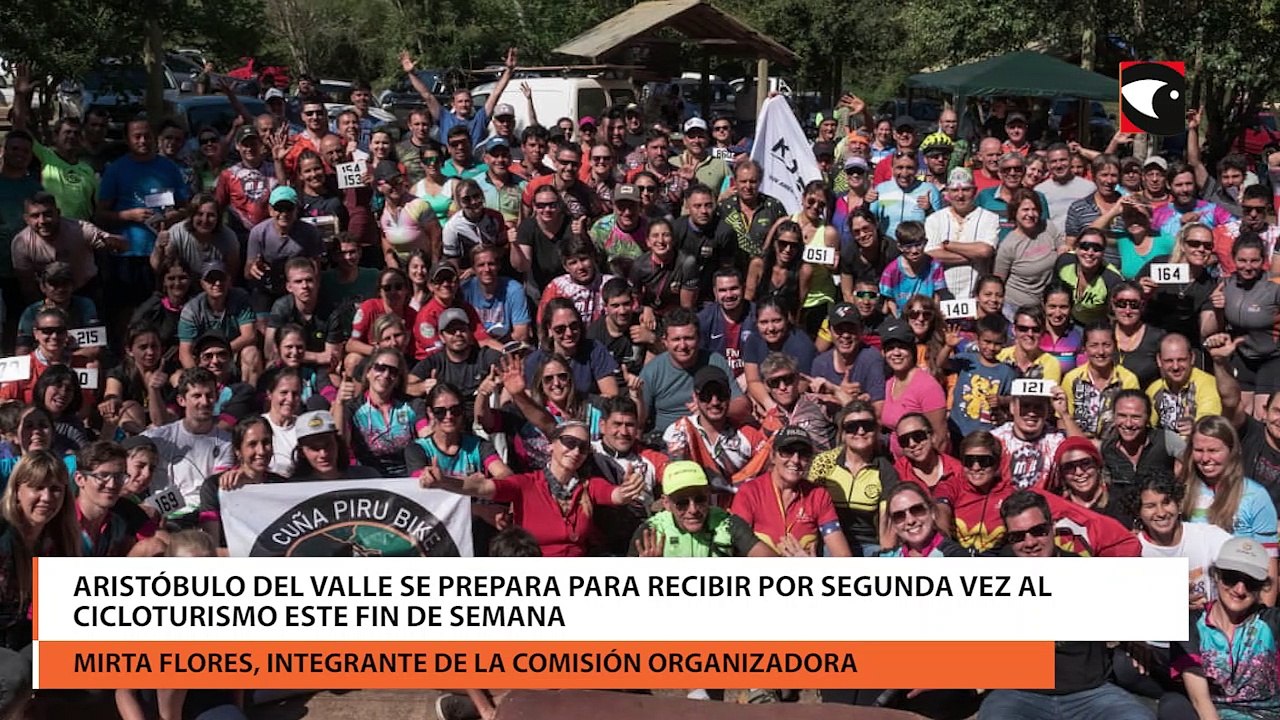 Aristóbulo del Valle se prepara para recibir por segunda vez al Cicloturismo este fin de semana
