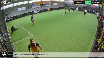 Faute de Anthony Hiot - RED DEBILES