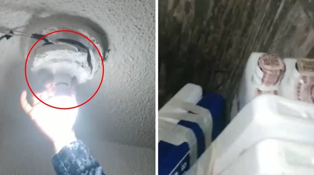 En video: así eran las caletas de las cárceles donde reclusos escondían licor y celulares