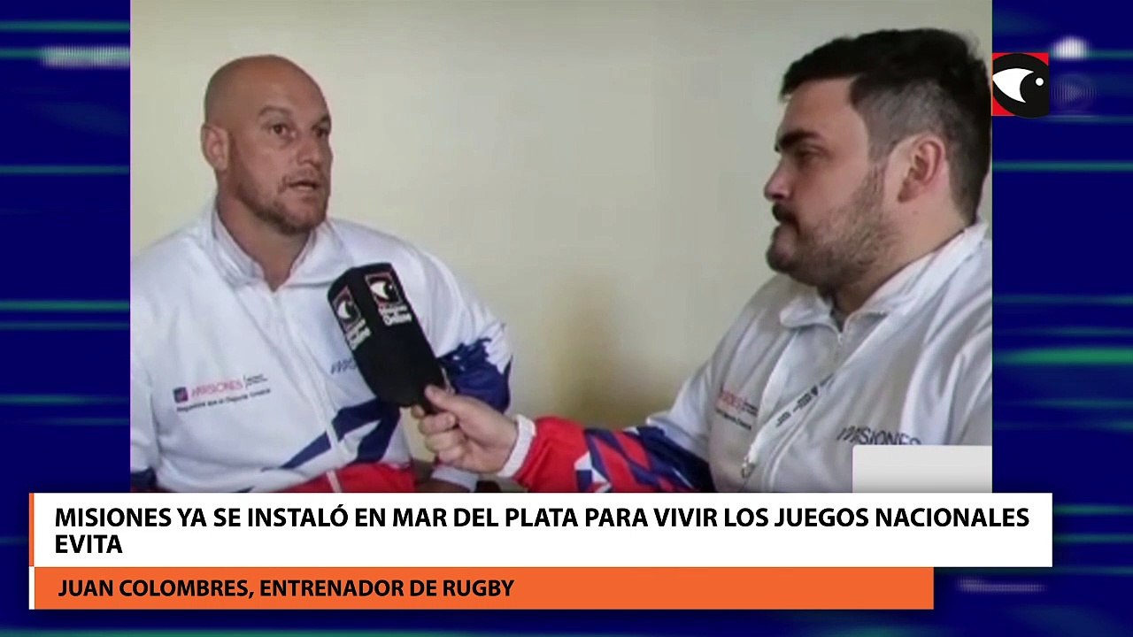 Juan Colombres expresó " tenemos chicos con muchas ganas y mucha dinámica para jugar en los Juegos Nacionales Evita"