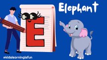 10 words with letter E l Words with letter E l Words letter E song l Kindergarten l @ChuChuTV
