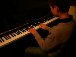 The Entertainer au piano